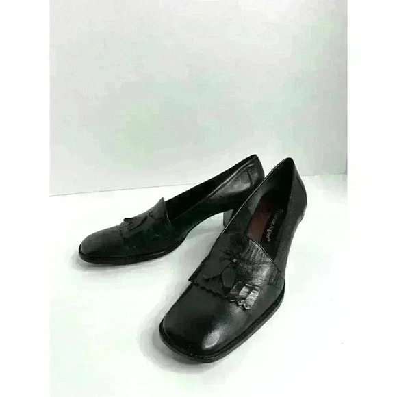 COPY - Etienne Aigner 70s Style Tasseled Fringed Slid-on Loafer Size 8.5 N Vint… - Picture 5 of 13